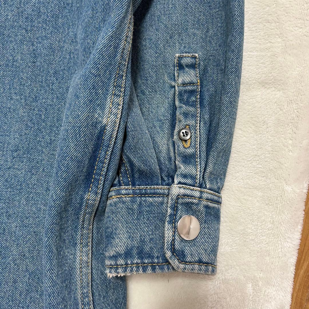 【極美品】プラダ デニムシャツ　オーバーサイズ　36 S