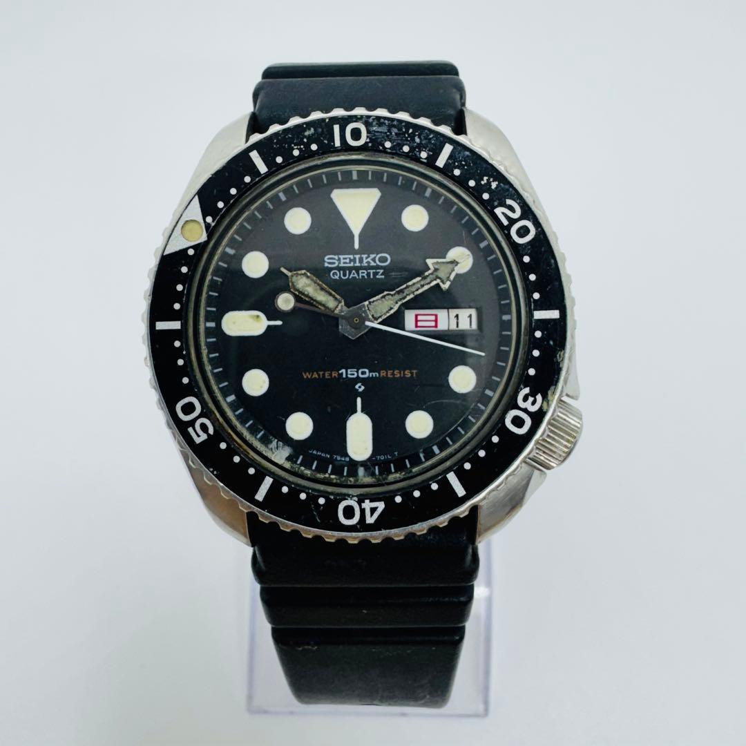 ✨SEIKO✨ダイバー✨7548-7000✨デイデイト✨クォーツ✨腕時計✨