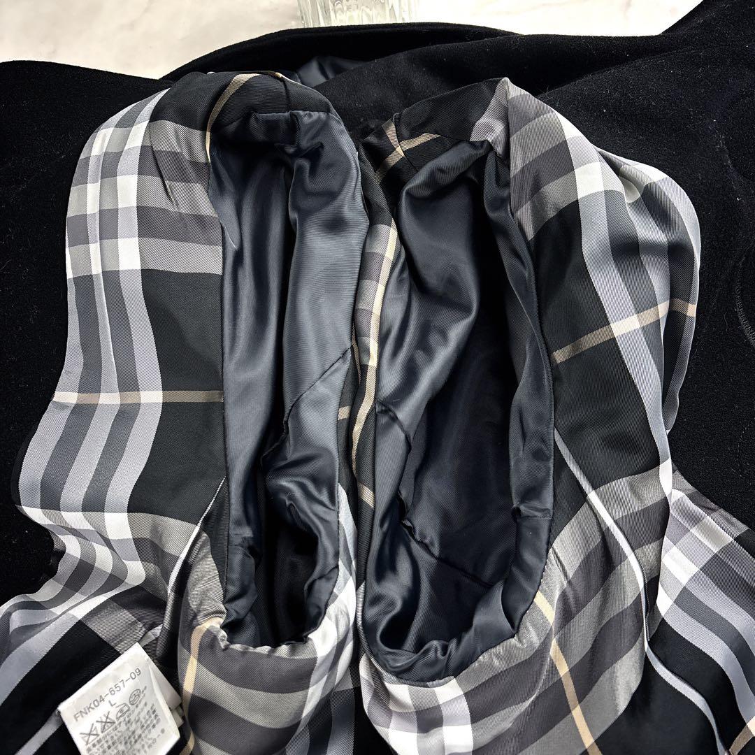 田中 野夫 バーバリーロンドン ブルーレーベル ダッフルコート ショート