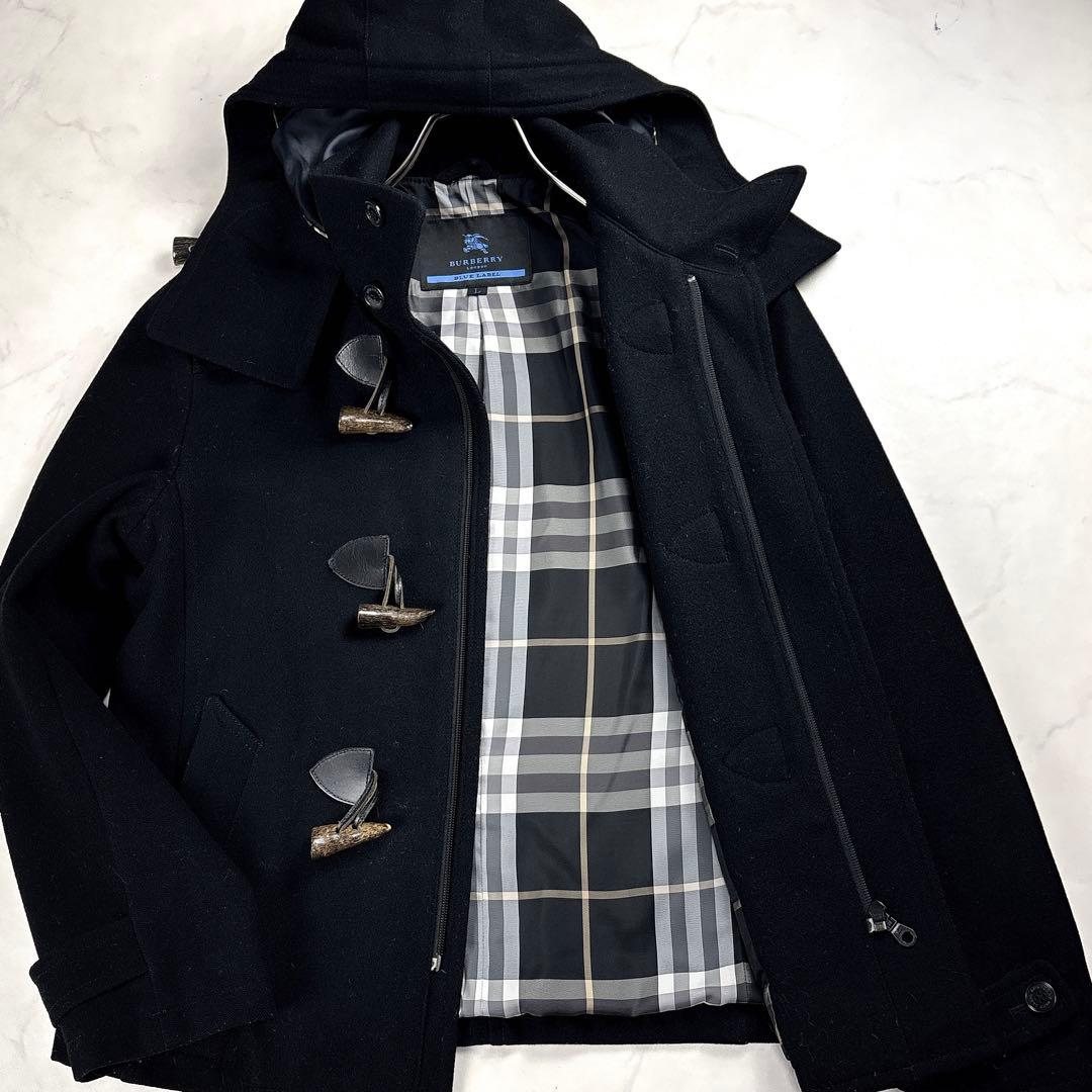 田中 野夫 バーバリーロンドン ブルーレーベル ダッフルコート ショート