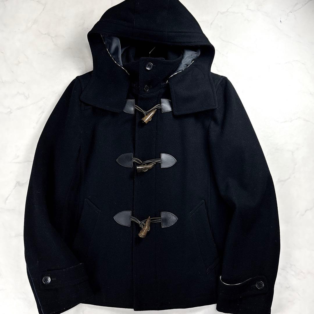 田中 野夫 バーバリーロンドン ブルーレーベル ダッフルコート ショート