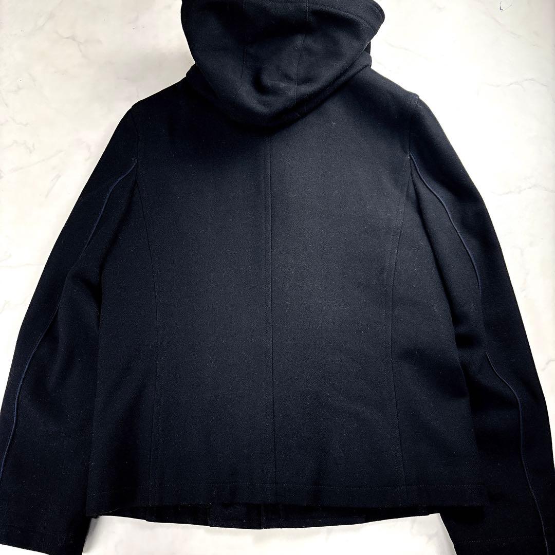 田中 野夫 バーバリーロンドン ブルーレーベル ダッフルコート ショート