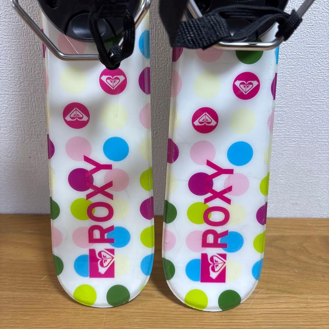 レディースショートスキーセット　ファンスキー　ROXY90cm24-24.5cm