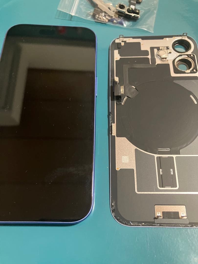 iPhone 16 ウルトラマリン 本体 ロジックボード欠品