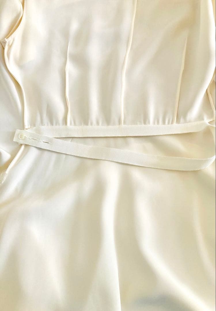 本日限定お値下げ★Christian Dior★ドレープ優美/エクリュ近年物