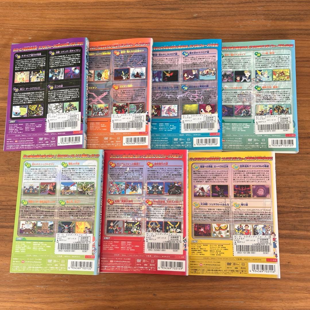 SDガンダムフォース DVD 全13巻 全巻セット