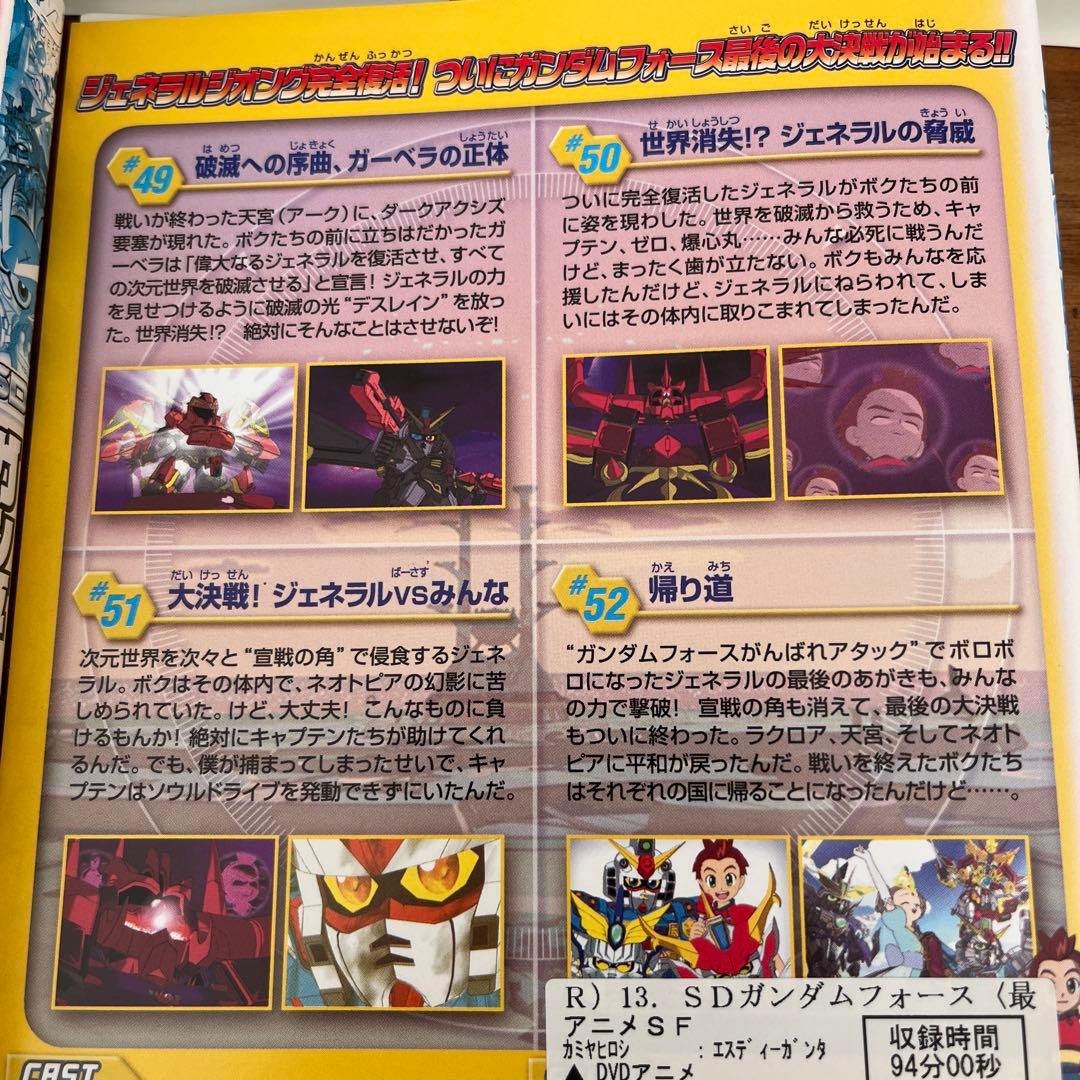 SDガンダムフォース DVD 全13巻 全巻セット