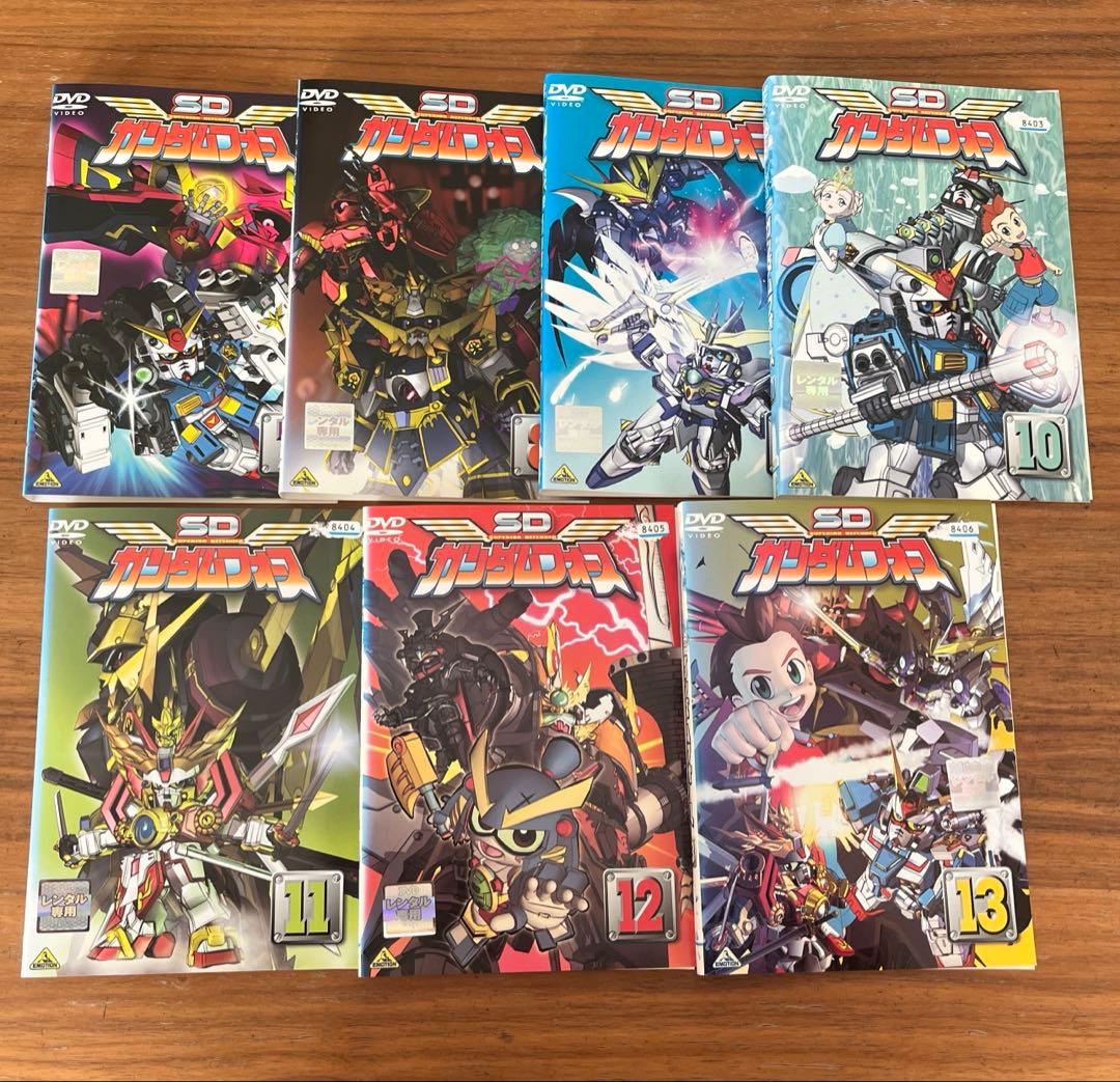 SDガンダムフォース DVD 全13巻 全巻セット
