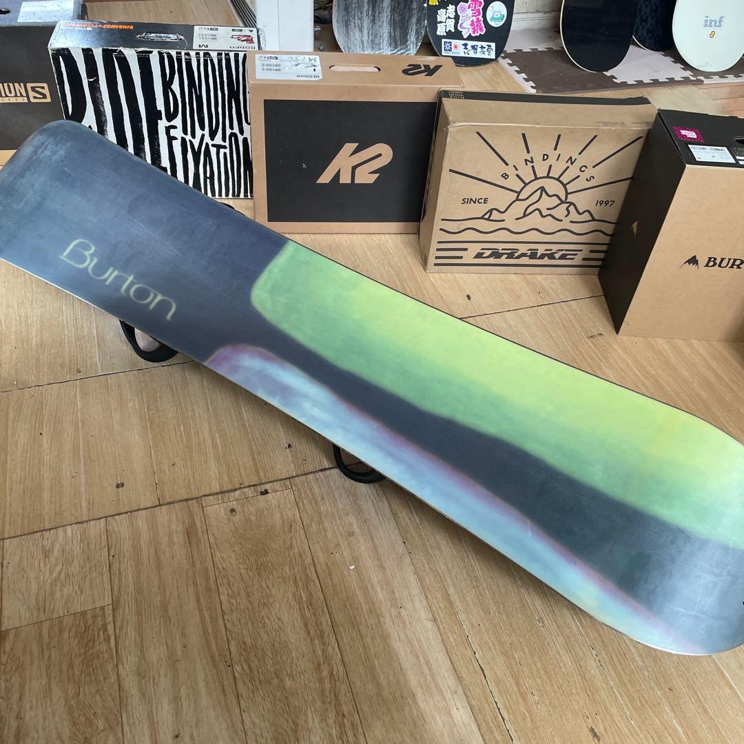 BURTON×ZUMA　未使用バイン付スノーボードセット　テリエモデル　バートン