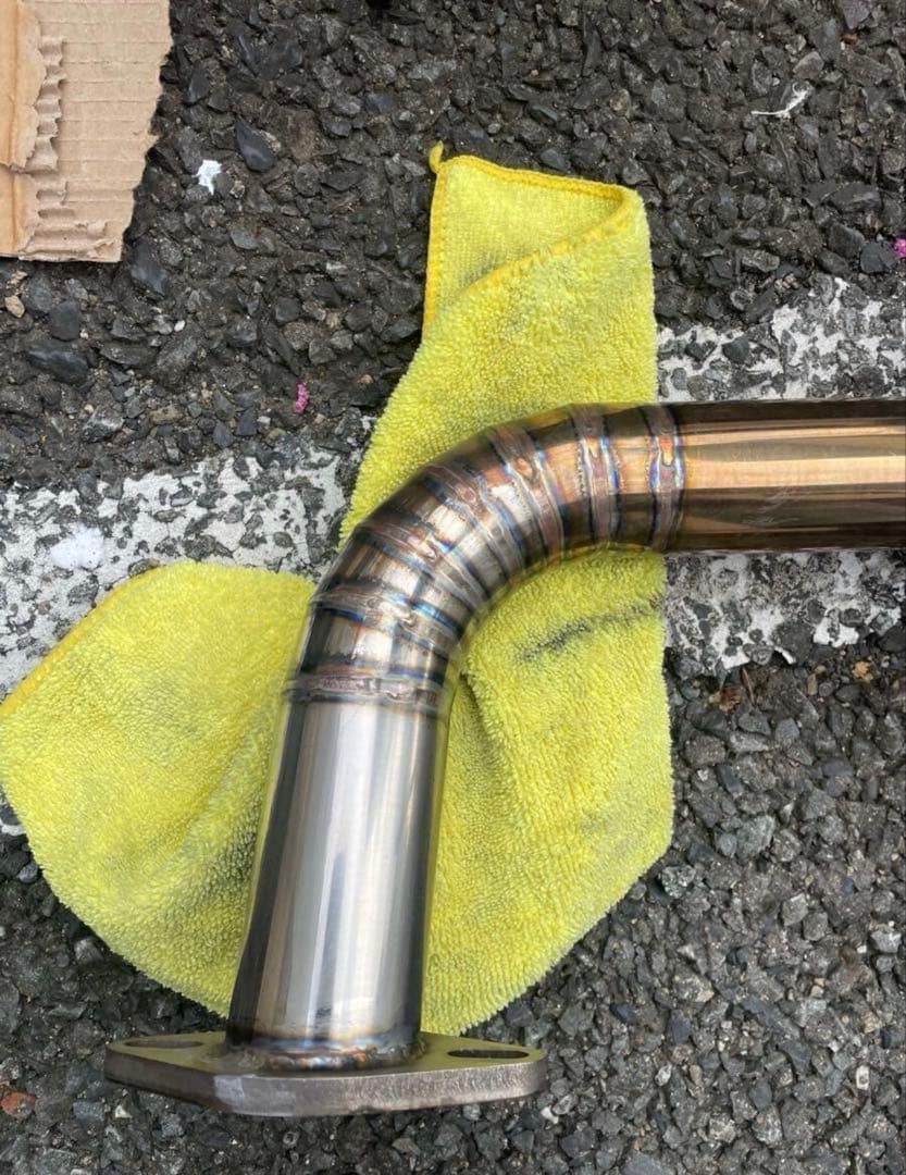 NCP50系　ワンオフステンレスデュアルマフラー サクシード　トヨタ