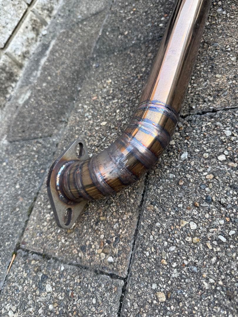 NCP50系　ワンオフステンレスデュアルマフラー サクシード　トヨタ