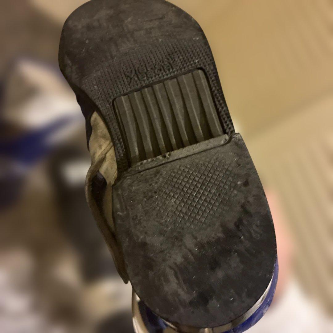 KISS RACE 1 バイク レーシングブーツ 青/白