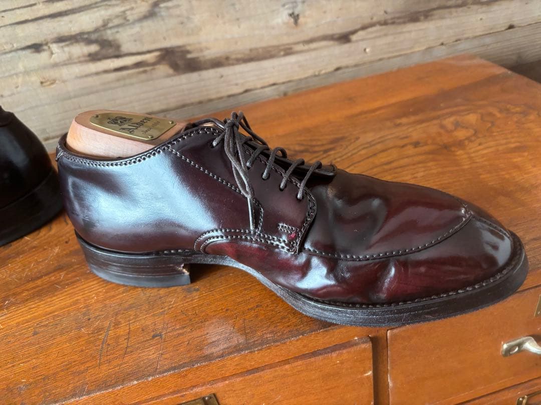 Alden オールデン　54321 vチップ 6D バーガンディ