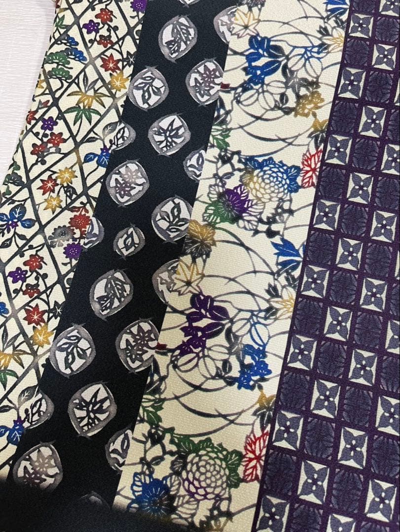 【新品、未使用】京紅型 袋帯 全通柄 未仕立て品