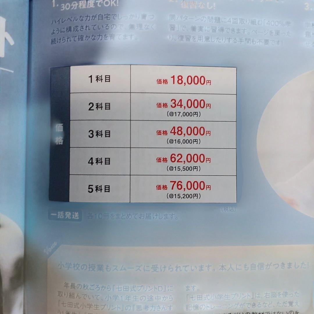 【新品未使用】思考力算数・国語 4年生