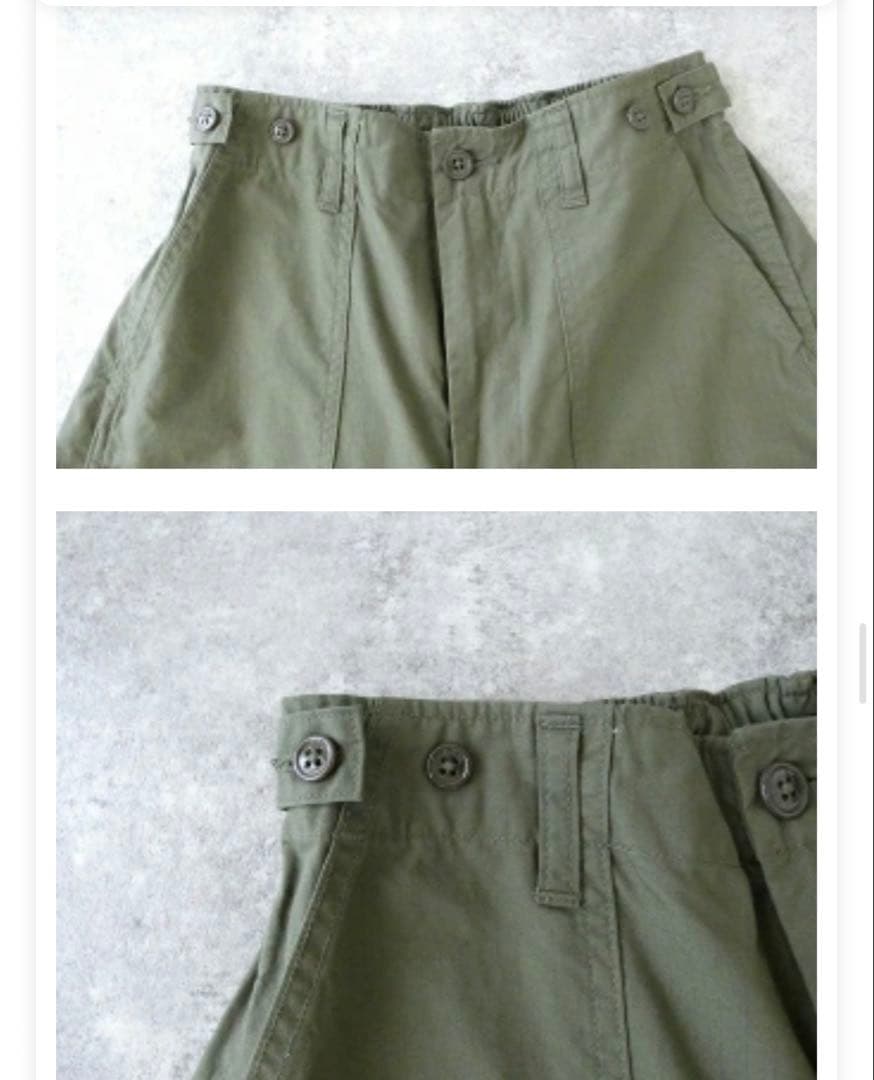 オーディナリーフィッツJAMES FATIGUE RIP STOP PANTS