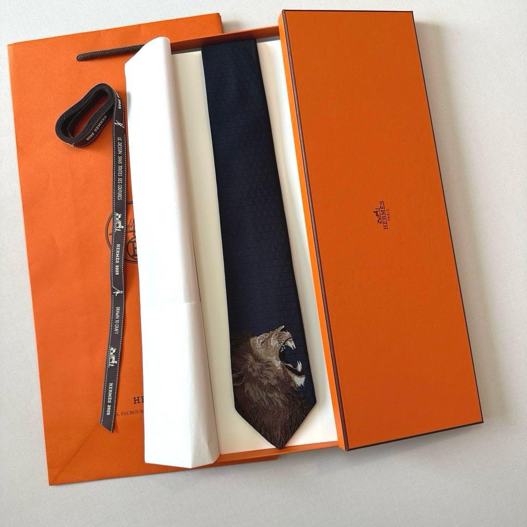 エルメス ネクタイ《ROAAAAAR！》 新品 未使用