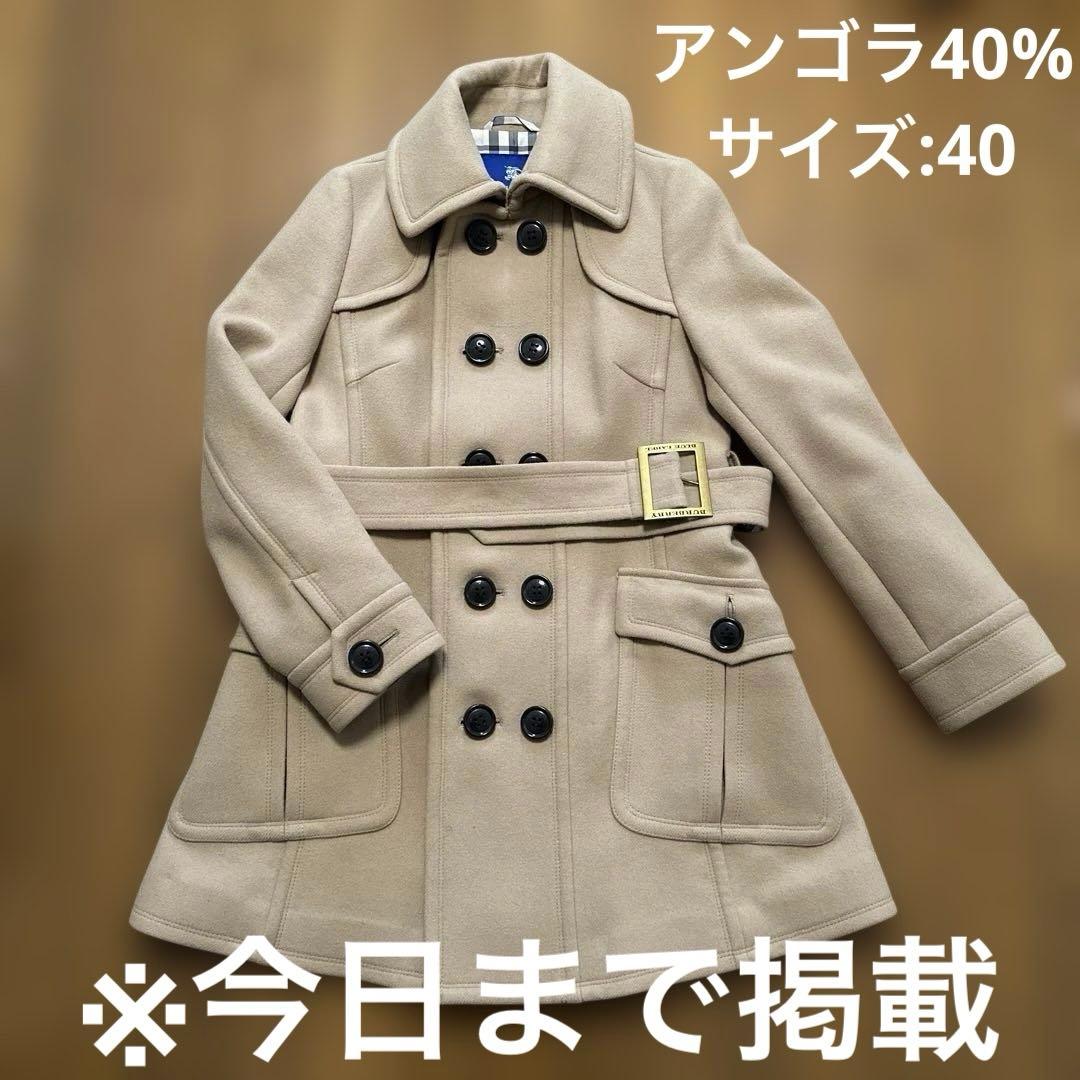バーバリーブルーレーベル:コートサイズ40※訳あり