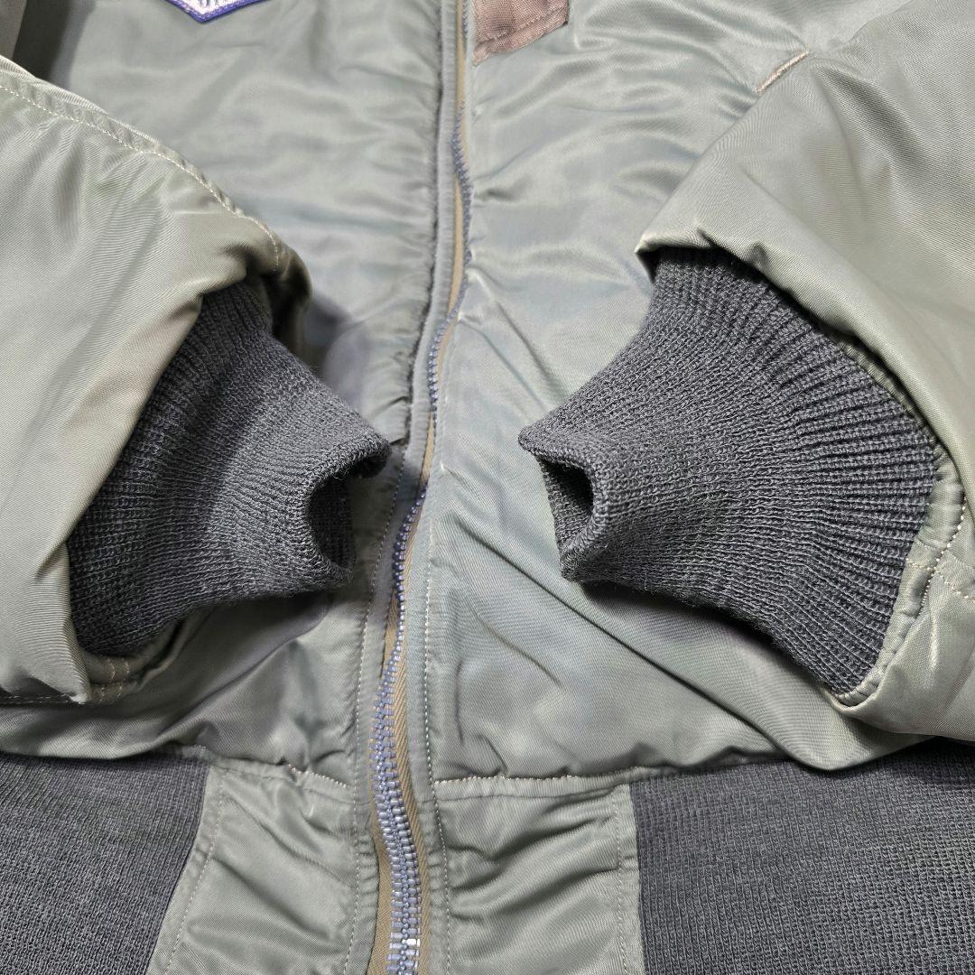 バズリクソンズ カスタム MA-1 クロスリフレクター L