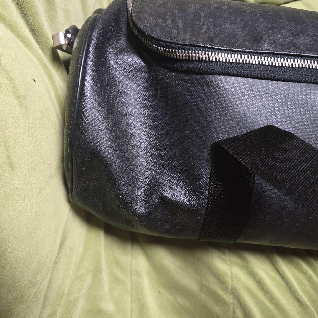 ディオールオム レザー ドラムバッグ