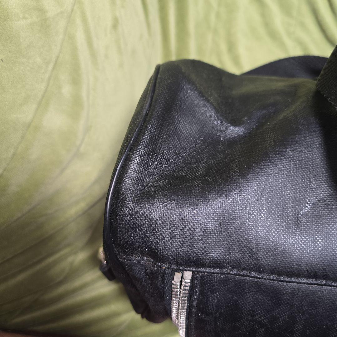 ディオールオム レザー ドラムバッグ