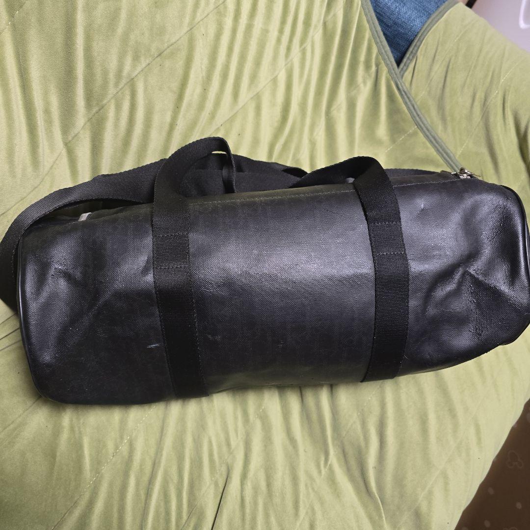 ディオールオム レザー ドラムバッグ