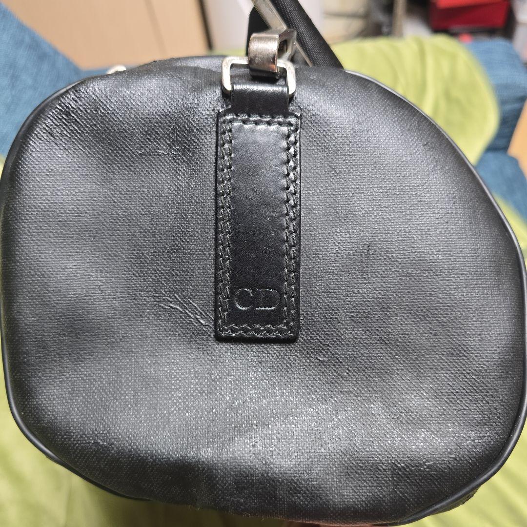 ディオールオム レザー ドラムバッグ