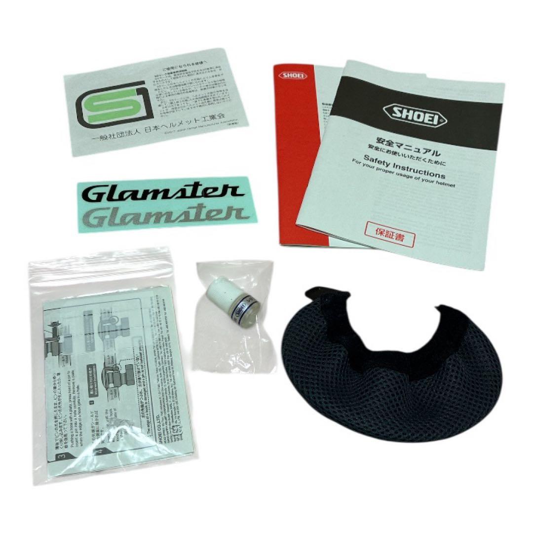 SHOEI グラムスター フルフェイスヘルメット ミラーシールド付