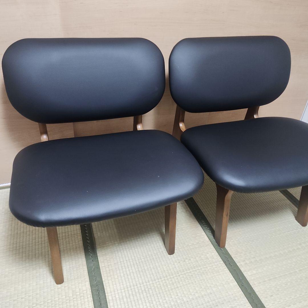 タ*カ様 NITORI リラックス ワイドチェア 天然木 2個セット