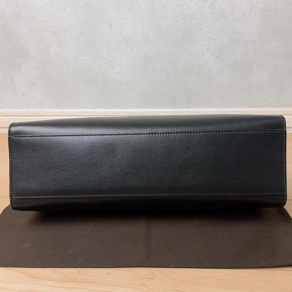 日本限定♡GUCCI トートバッグ レザー ブラック リボン 黒 440055