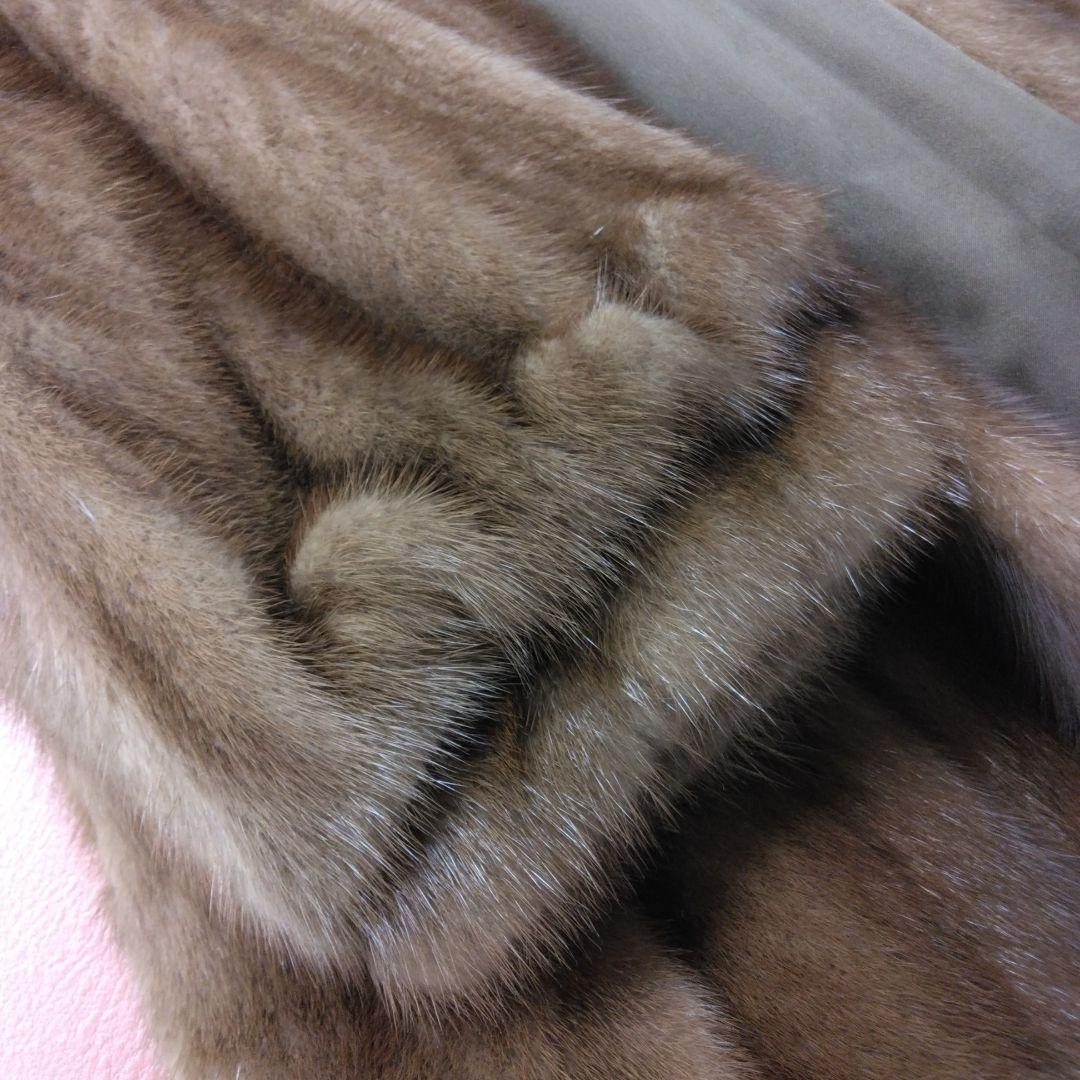 ミンク ミディアム丈 コート 百貨店購入