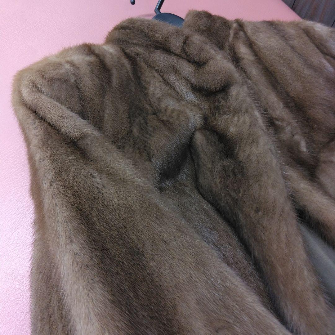 ミンク ミディアム丈 コート 百貨店購入