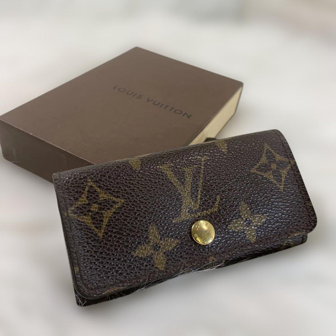Louis Vuitton ルイヴィトンミュルティクレ4キーケースモノグラム