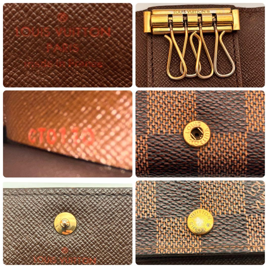 ✨鑑定済み✨ルイヴィトン✨ダミエ✨キーケース ミュルティクレ4