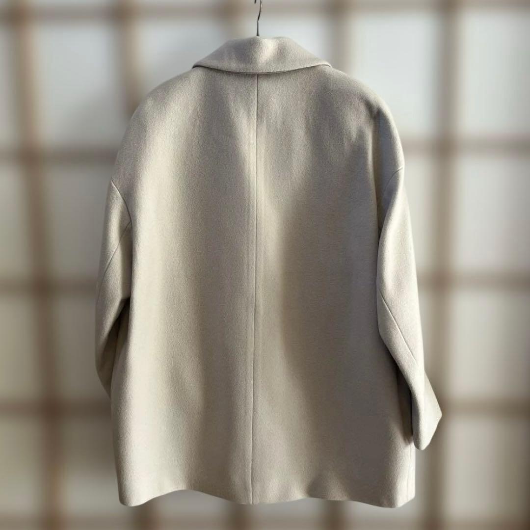 theory luxe オーバーサイズショートコート