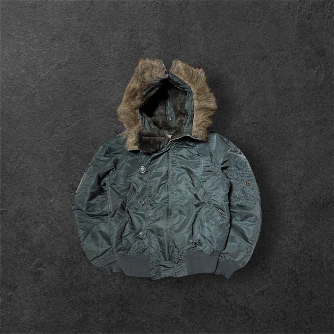 ジャケット・アウター 90s ALPHA INDUSTRIES N-2B Flight Jacket
