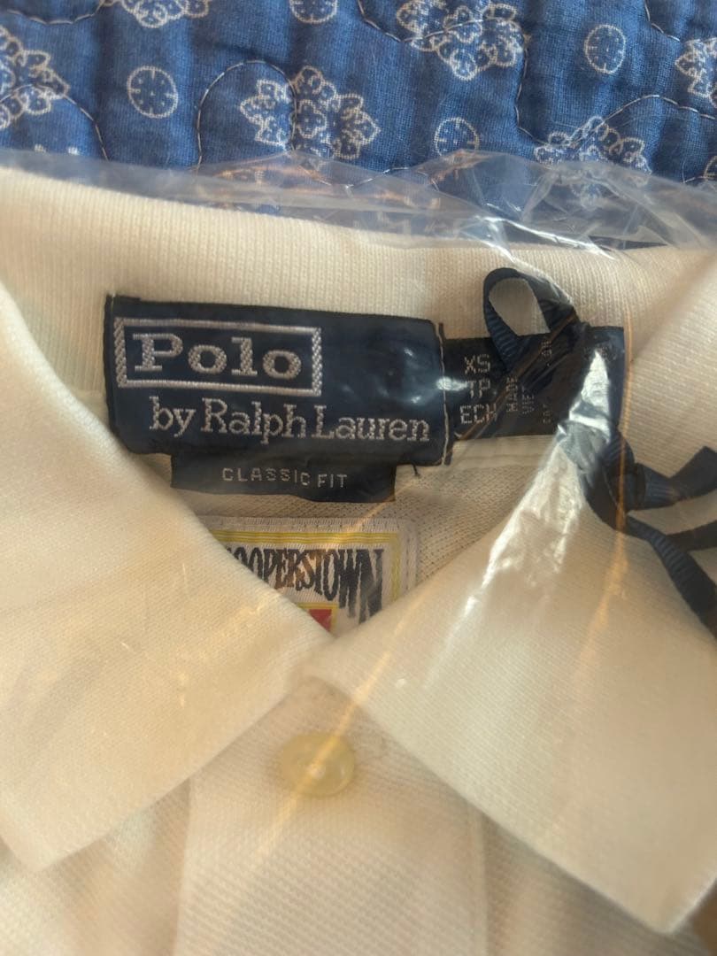 【新品未使用XS】ドジャース　ラルフローレン　ポロシャツ ホワイト