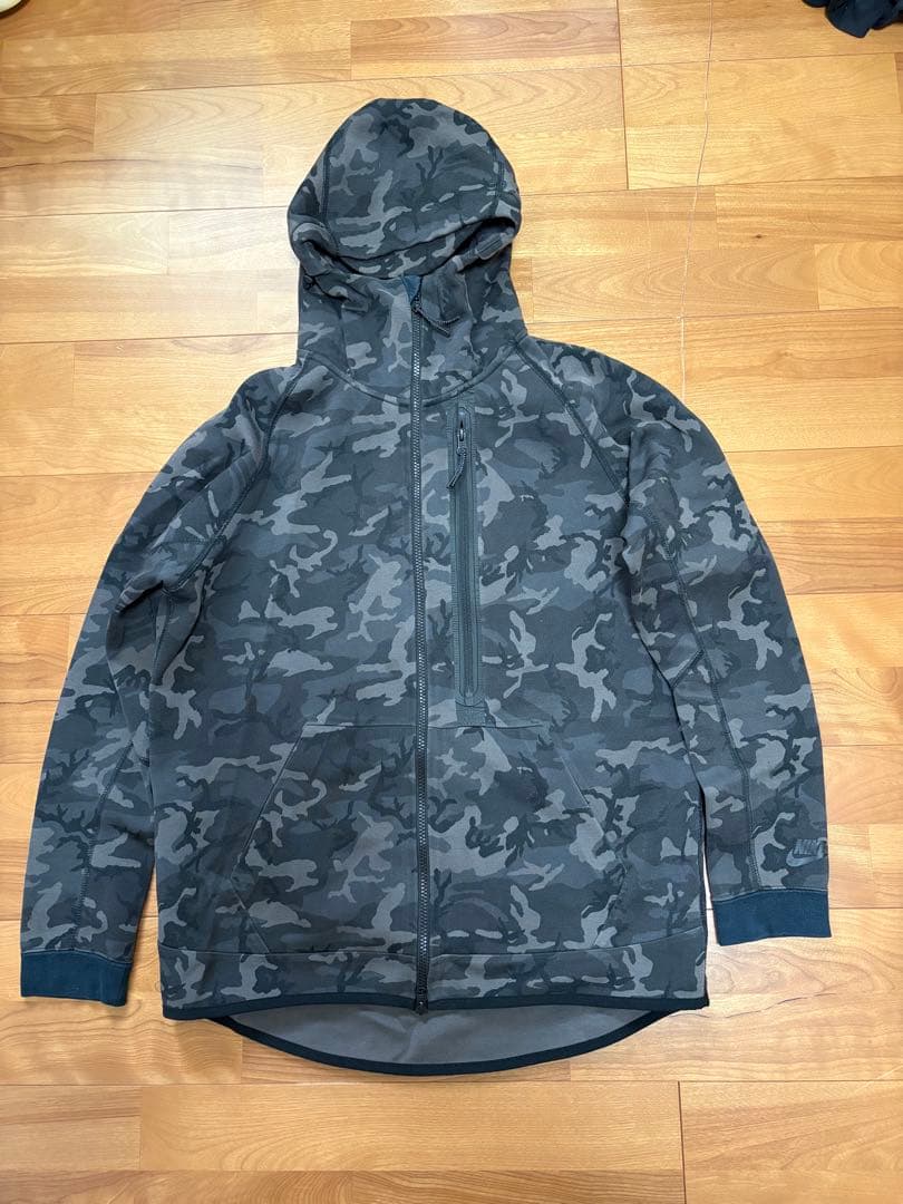 の*ん様 NIKEテックフリースセットアップ美品上下ジョガーパンツ希少迷彩
