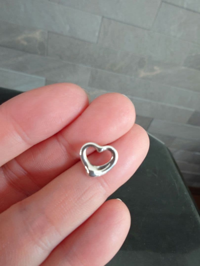 Tiffany & Co. ハート型ピアス 付属品付き