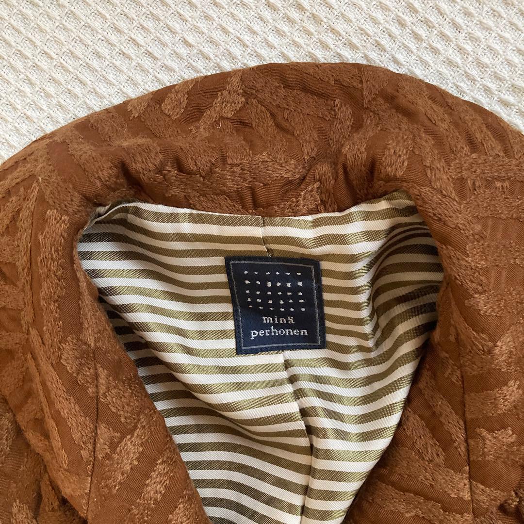 ※ はうやん様※ミナペルホネンmina perhonen ショート丈コート