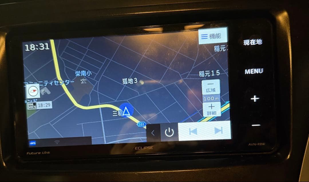 ECLIPSE AVN-R8W カーナビ Bluetoothユニット