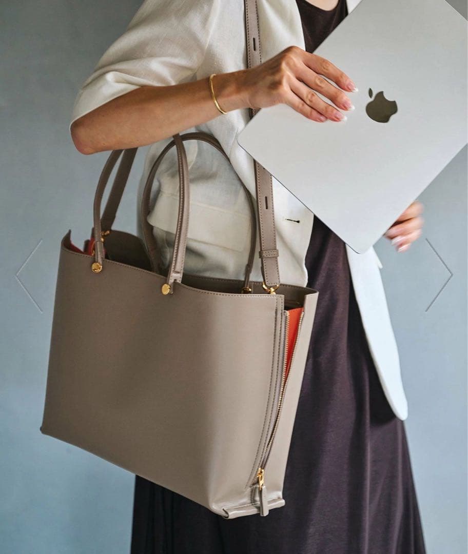 【A4対応】【E'POR】Y BAG Wide【通勤】