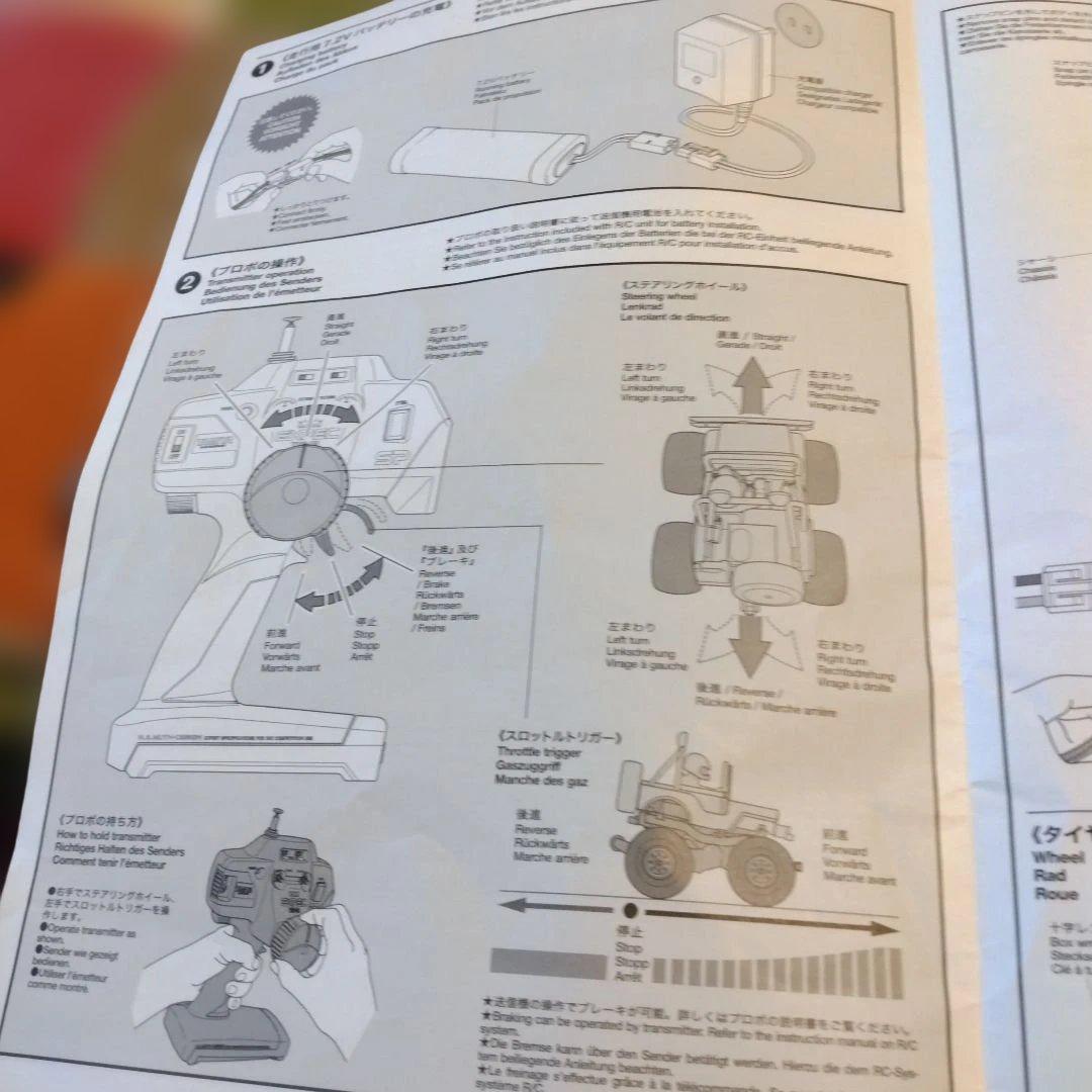 タミヤ　XB ワイルドウィリー2　フルセット