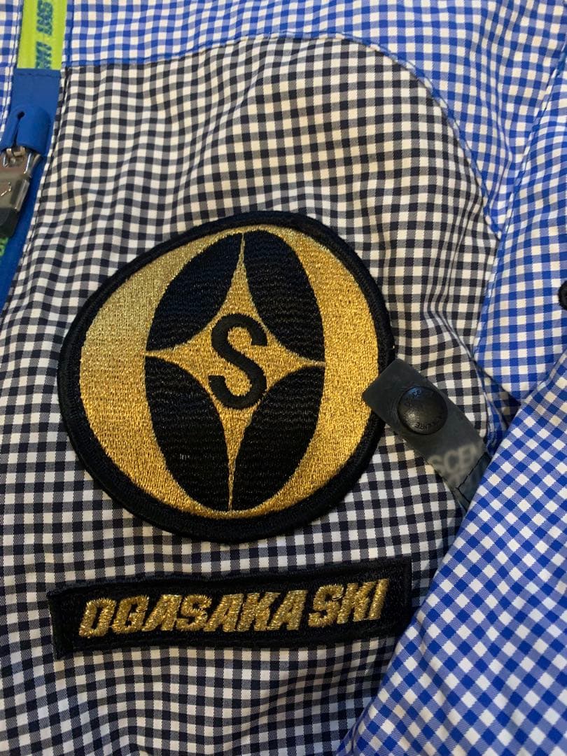 オガサカスキー デサント　チームウエア 上下セットM〜L相当 スキーウェア