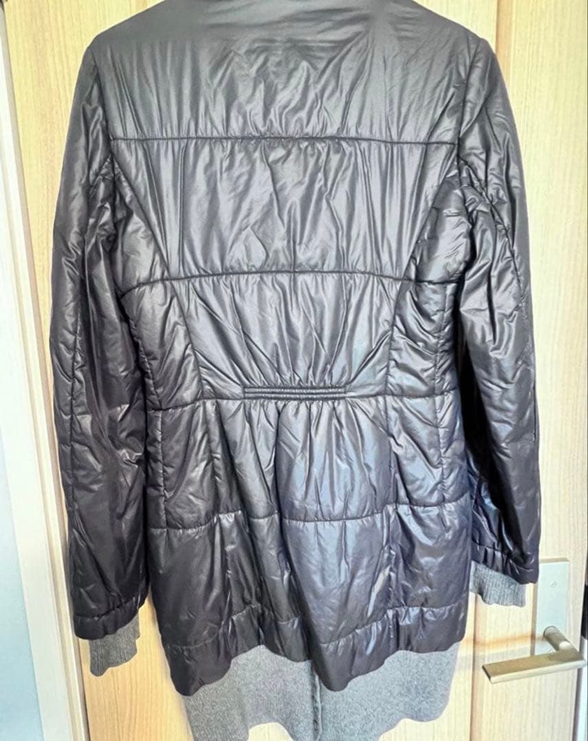 ファビアナフィリッピ　カシミアニット切り替え中綿コート