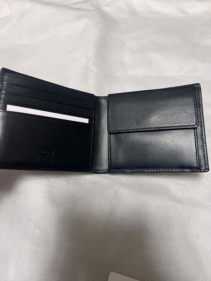 ポールスミス　財布　Paul Smith 折り財布 BPS633 ブラック　黒