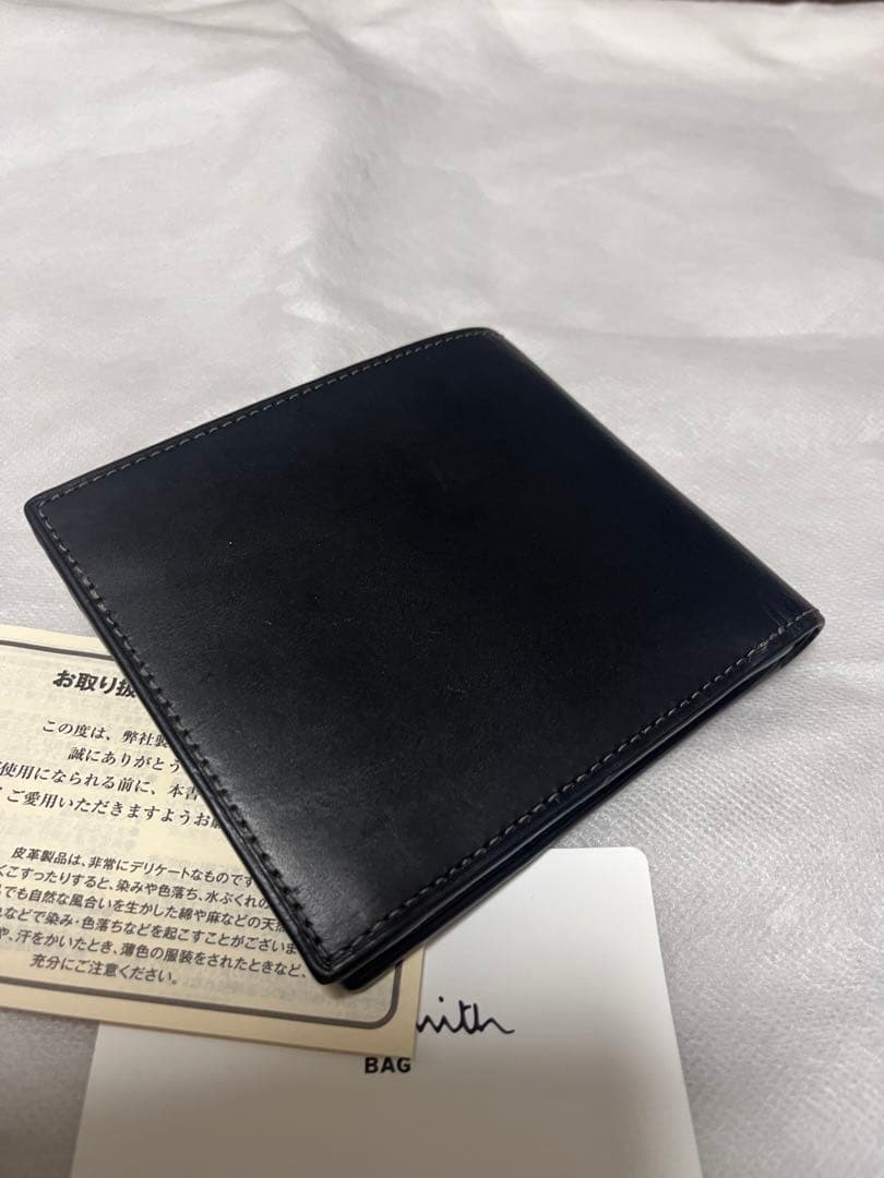 ポールスミス　財布　Paul Smith 折り財布 BPS633 ブラック　黒