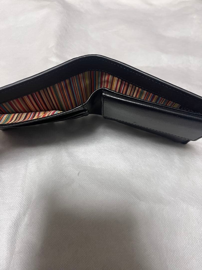 ポールスミス　財布　Paul Smith 折り財布 BPS633 ブラック　黒
