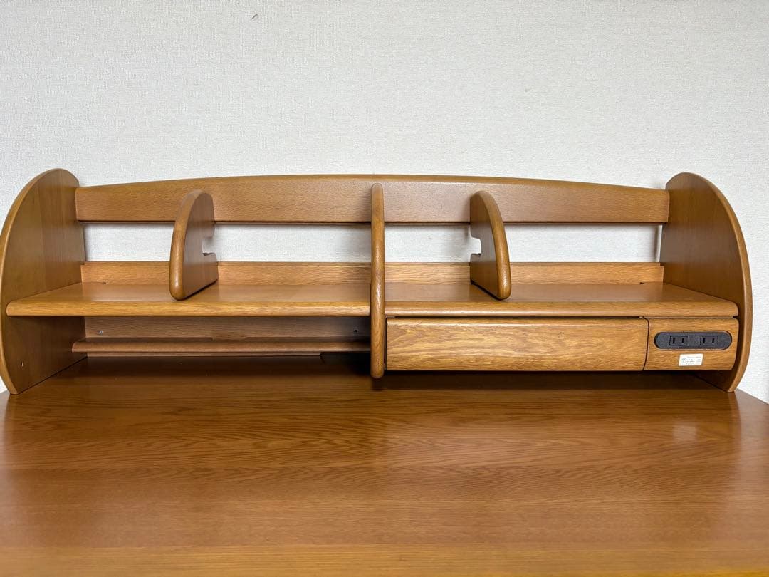 3/3 カリモク家具　ワゴン(机本体、本棚、ワゴンセットで販売希望)