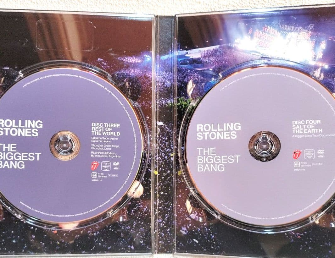『ＲＯＬＬＩＮＧ・ＳＴＯＮＥＳ／ＴＨＥ・ＢＩＧＧＥＳＴ・…』ＤＶＤ国内盤【中古品